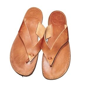 DUCKFEET Leather Sandals